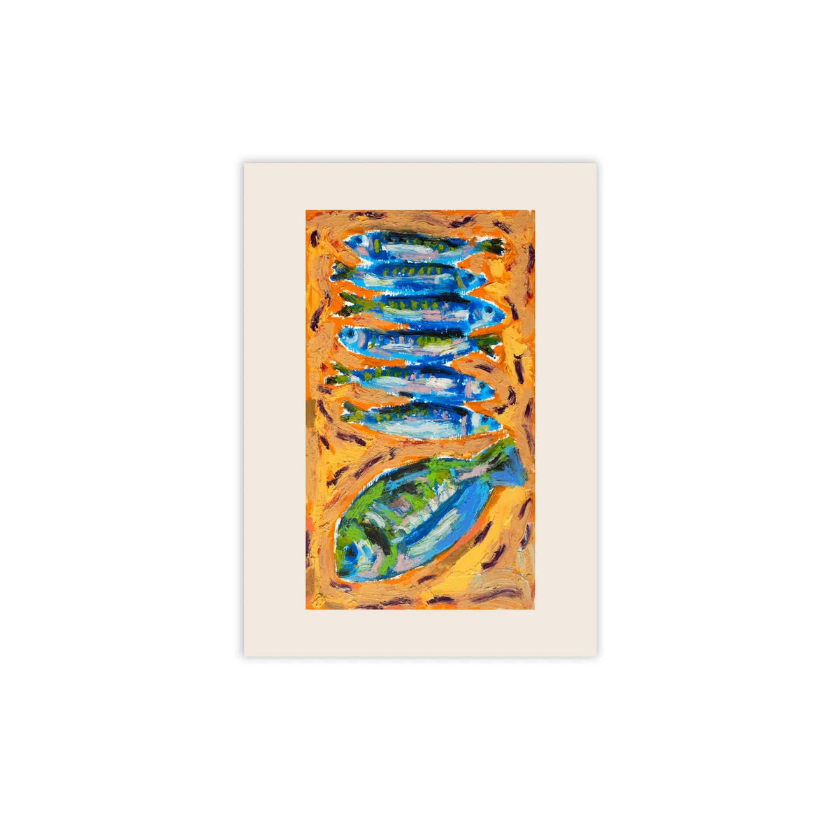 Paper Collective - Seven Fish Poster