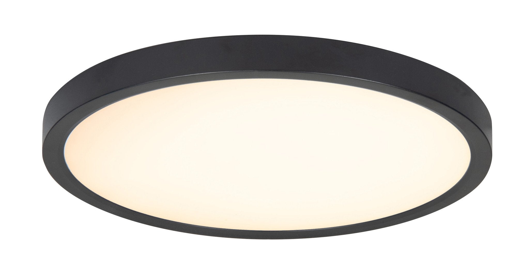 Highlight Plafondlamp Piatto Ø 30,5 cm 3 step DIM zwart