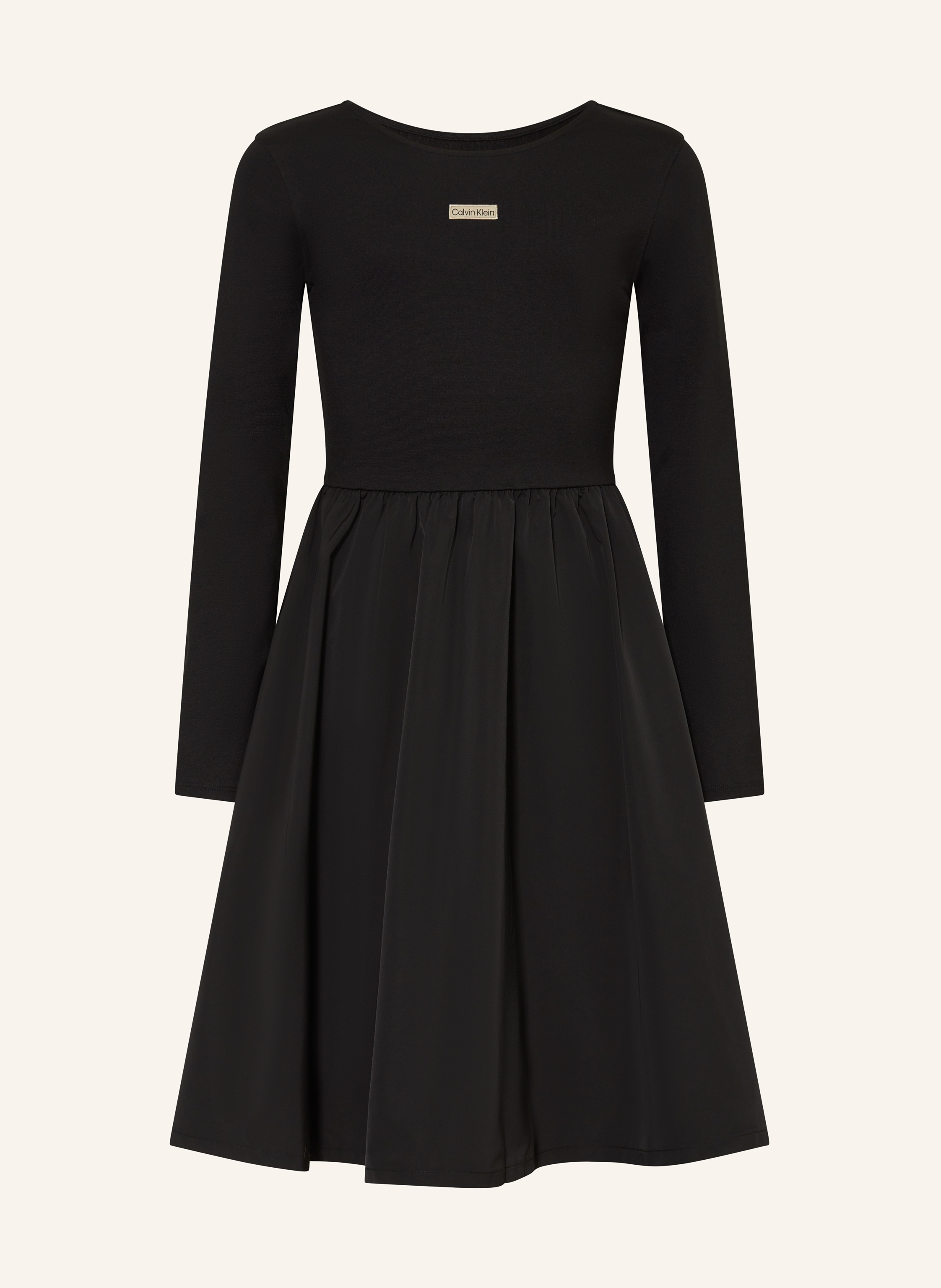 Calvin Klein Kleid im Materialmix