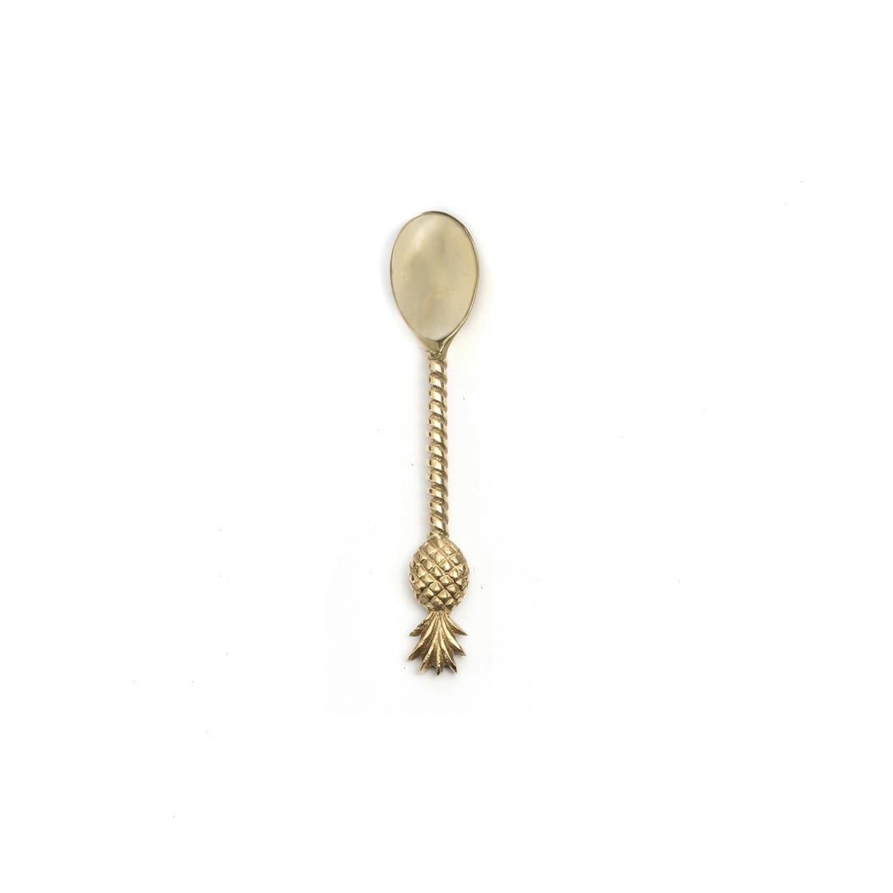 PINEAPPLE - Cuillère en laiton or