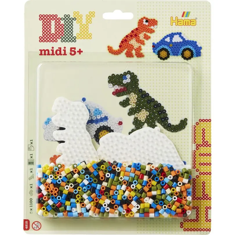 Bausatz Dino und Auto