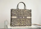 Dior Book Tote Large Beige Multicolor Mizza Embroidery M1286ZRHM_M918