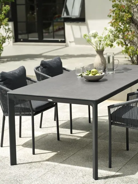 Havebord KUMLA B95xL200 grå