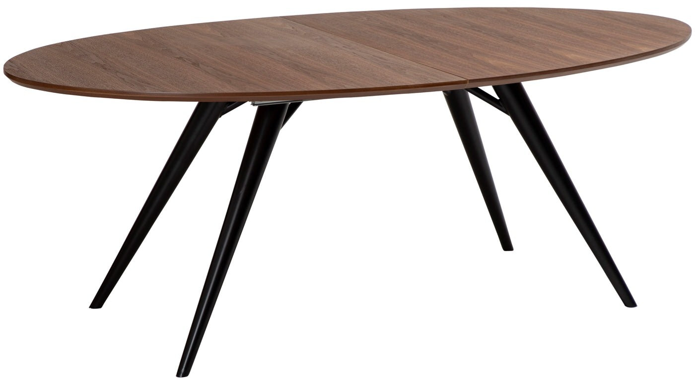 Dan-Form Eclipse Walnoot Eettafel Ovaal