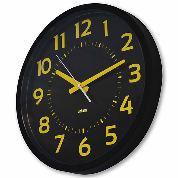 Horloge contraste silencieuse diamètre 40cm - Orium