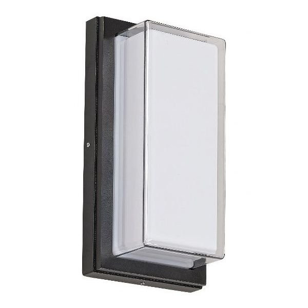 Kinkiet zewnętrzny Andorraczarno-biały LED 1x12W 680lm IP54 Rabalux