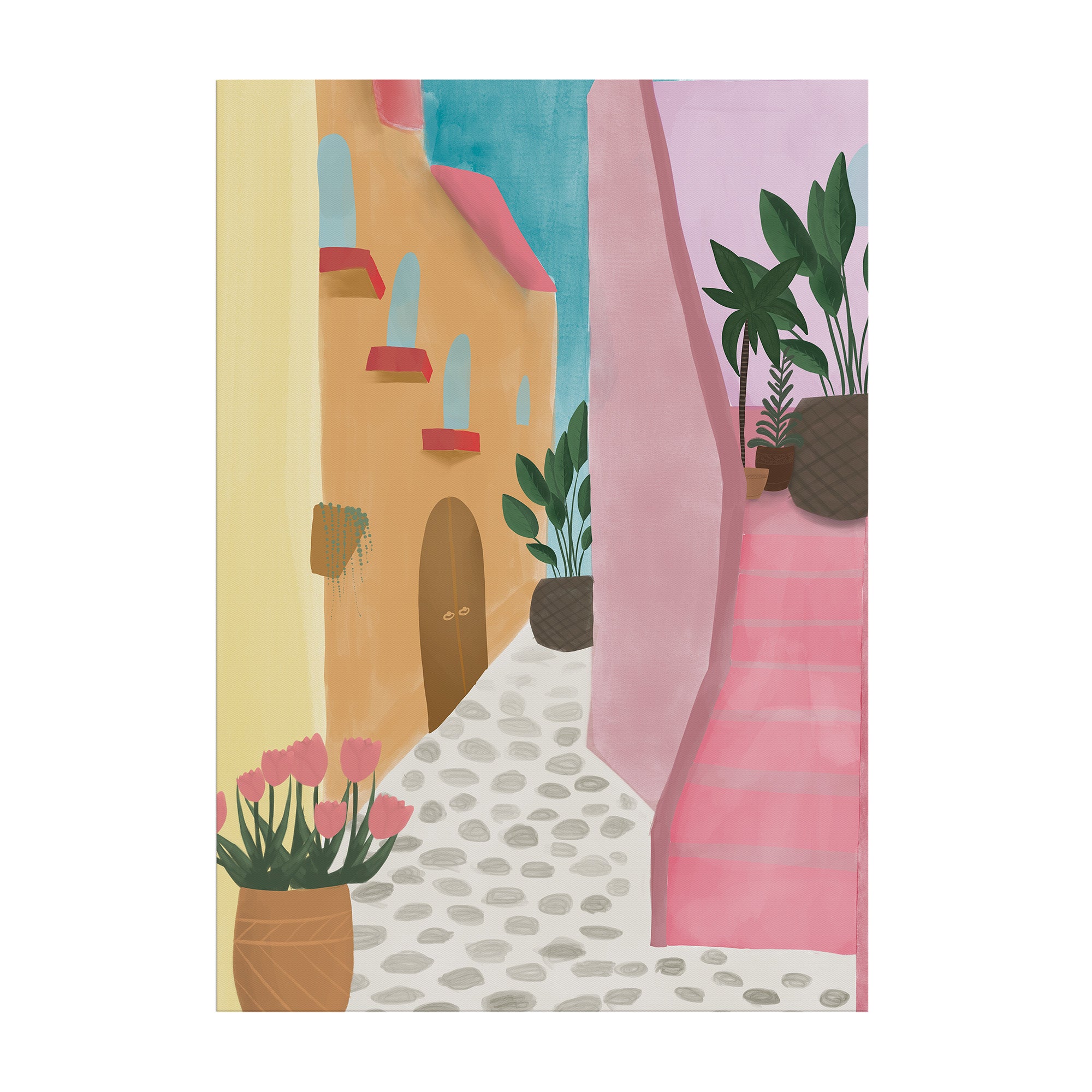 Art for the Home Buitencanvas Dromerige Laan