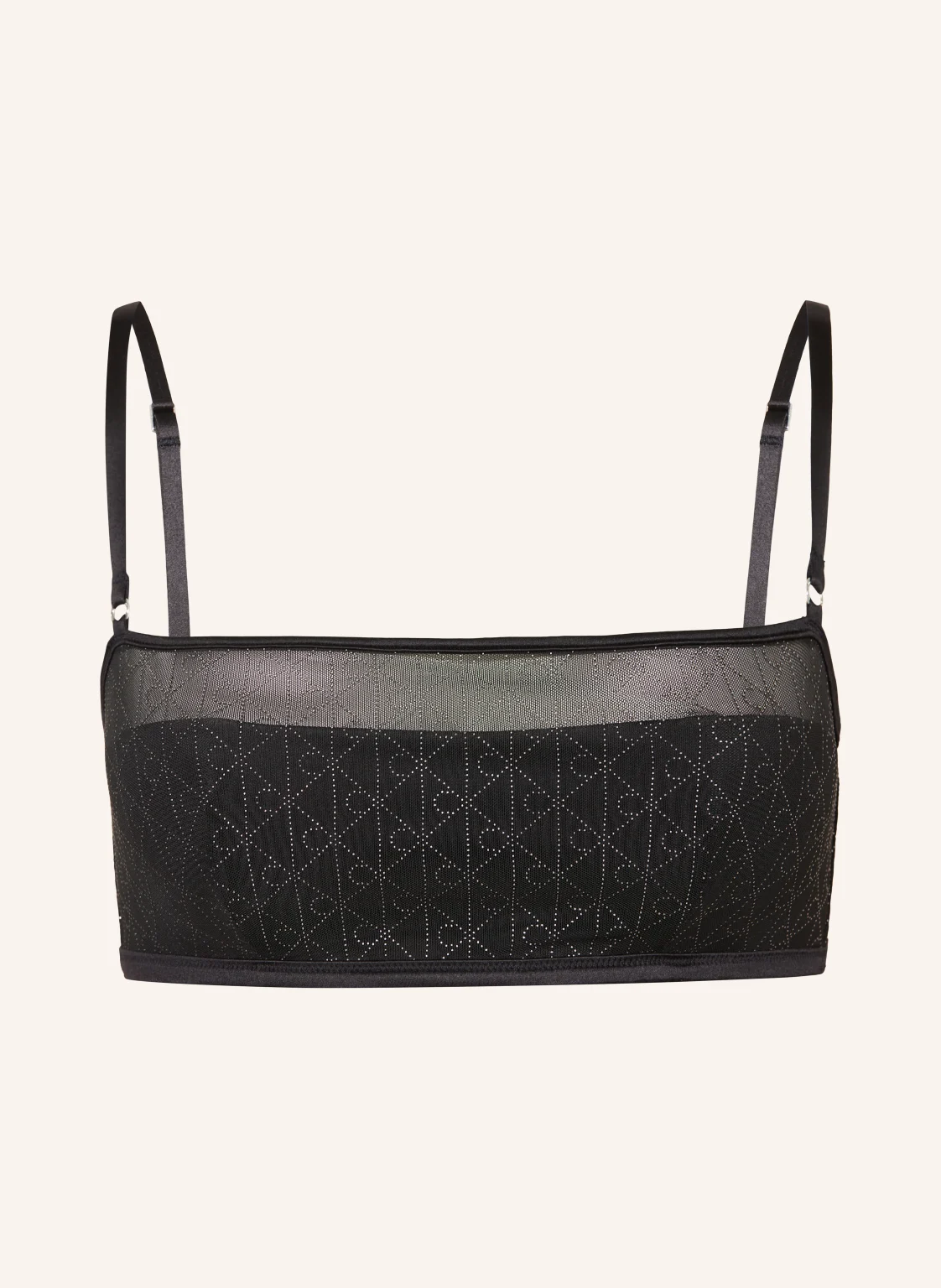 Calvin Klein Bustier MINIMALIST EMBLEM mit Schmucksteinen