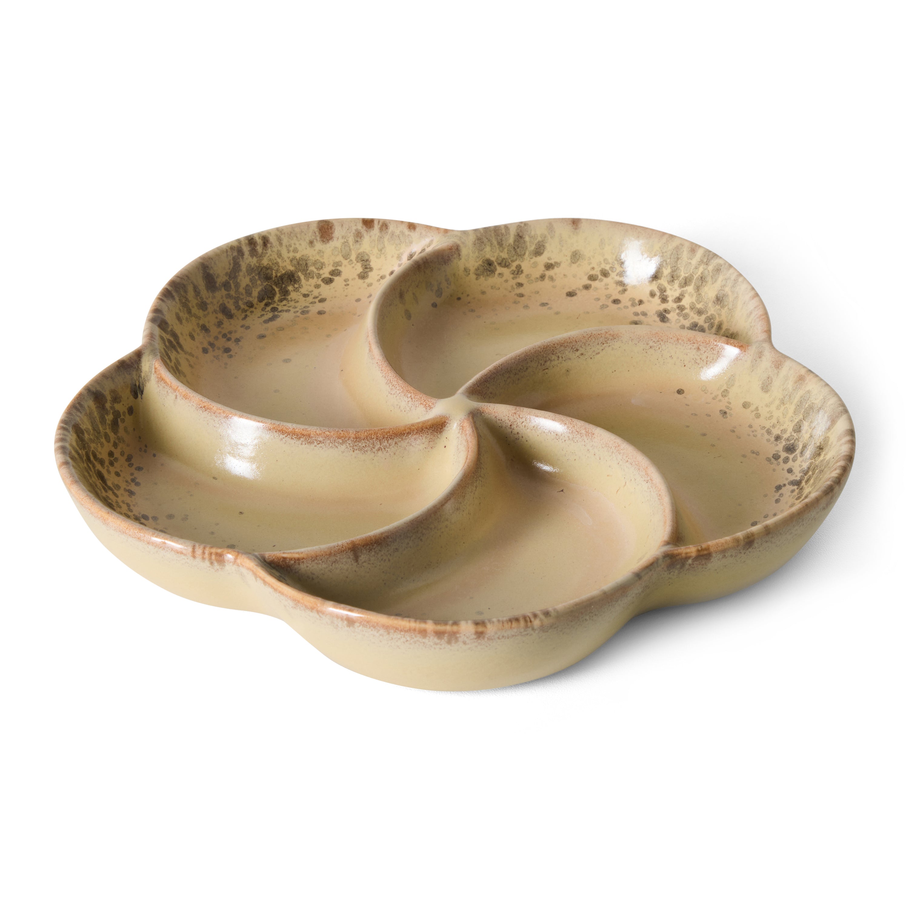 HKliving 70's Ceramics Snackschaal - Grit