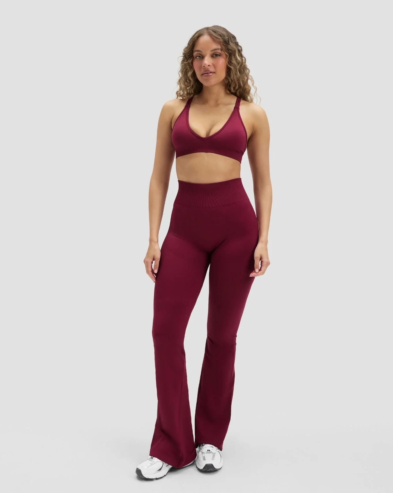 Elevate™ Sculpting High Waist Scrunch Flare | Cherry Berry