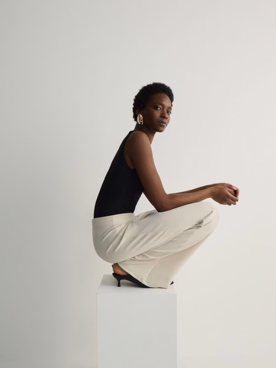 Wide Leg Trousers