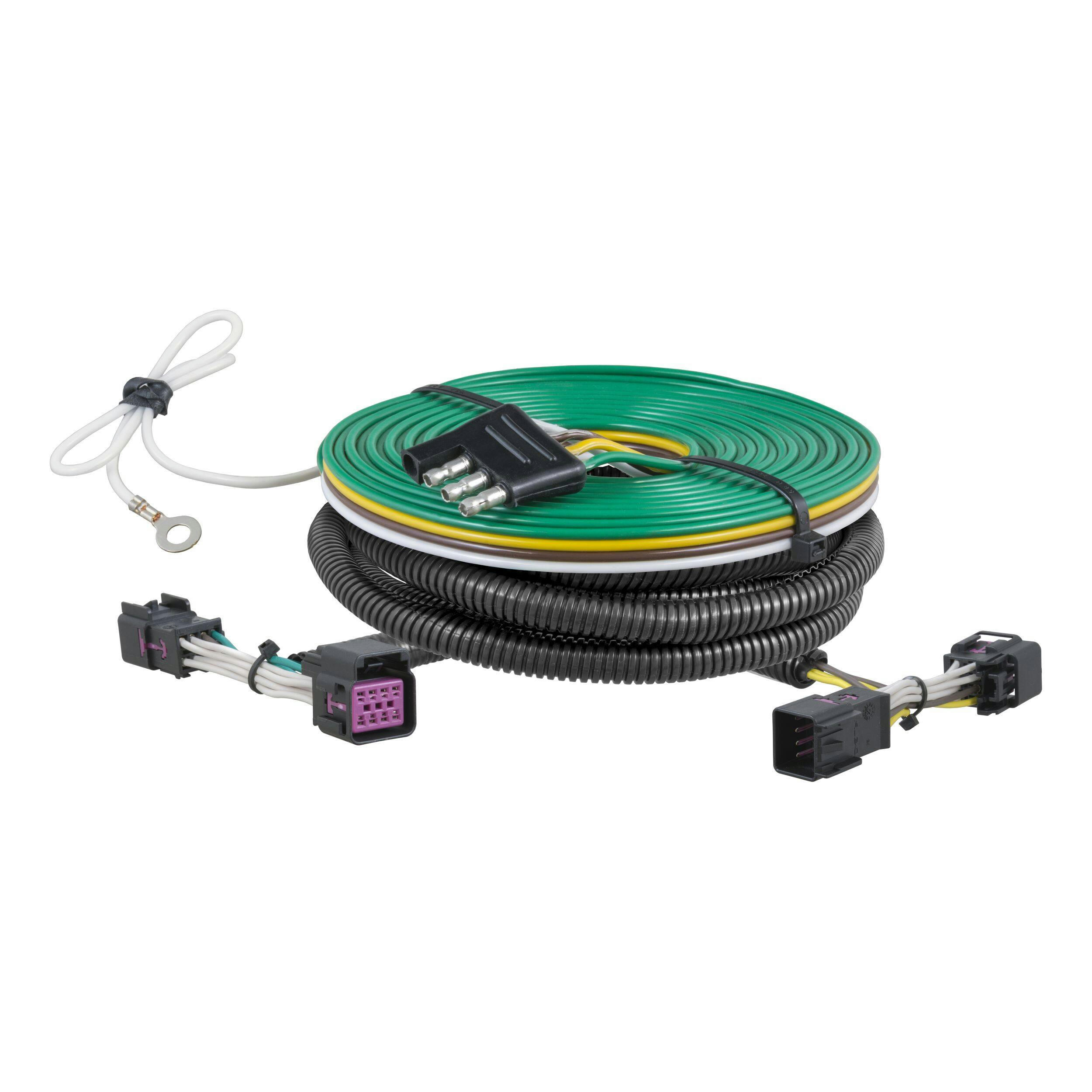 CURT 58935 Custom Towed-Vehicle RV Wiring Harness for Dinghy Towing, Fits Select Chevrolet Cruze