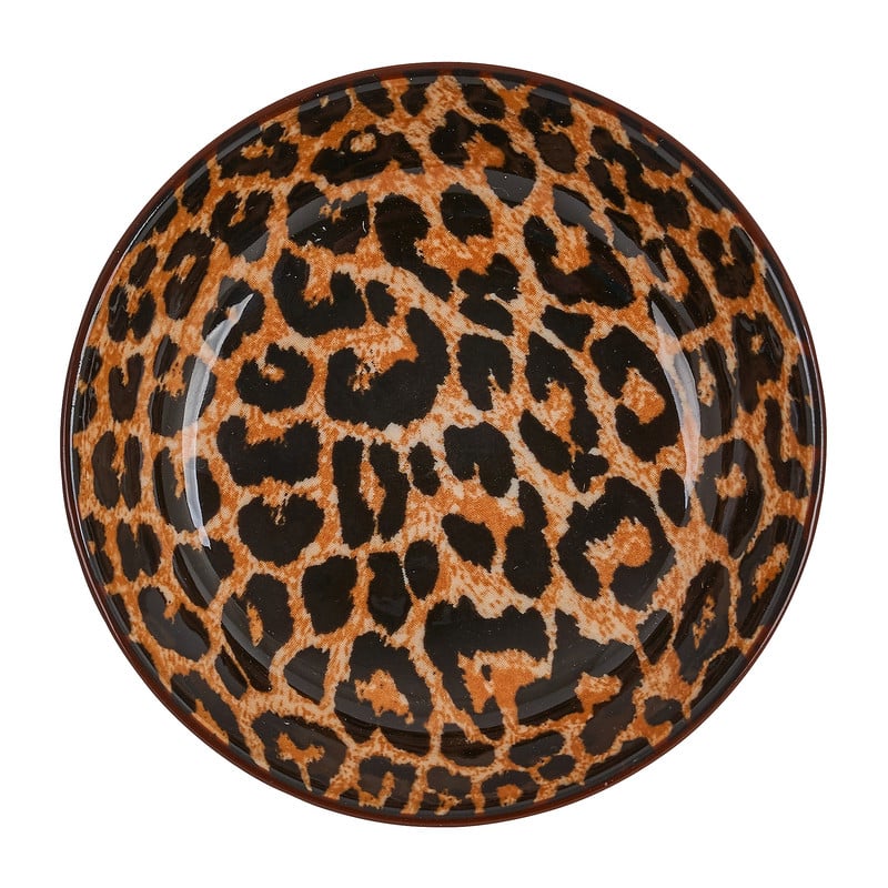 Schoteltje zoe - panter - &Oslash;9.5 cm
