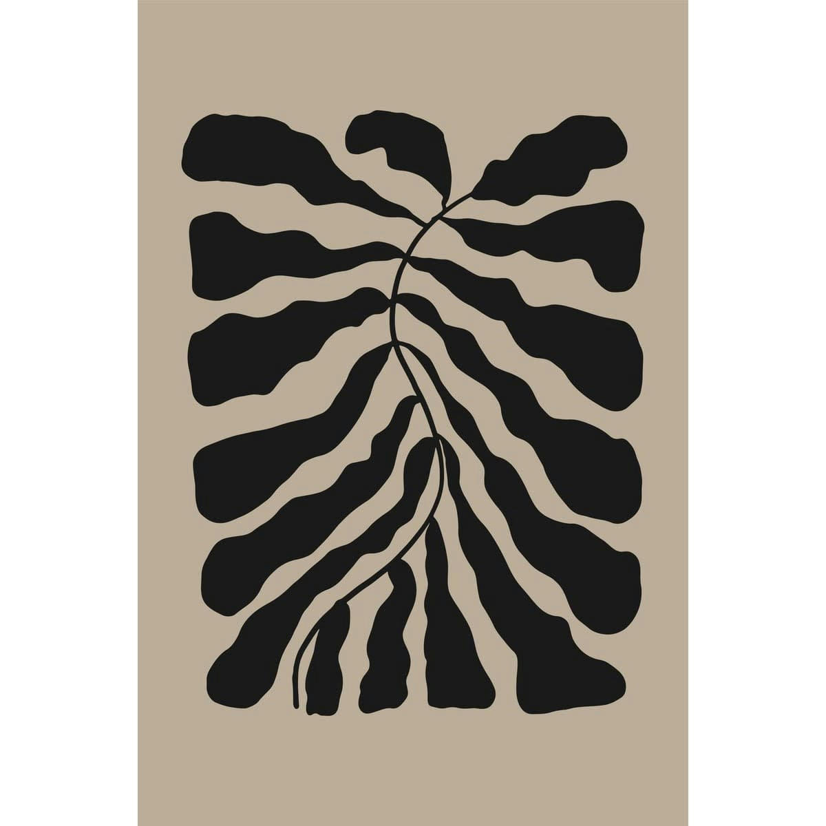 ABSTRAIT - Tableau sur toile abstrait 30x45 cm