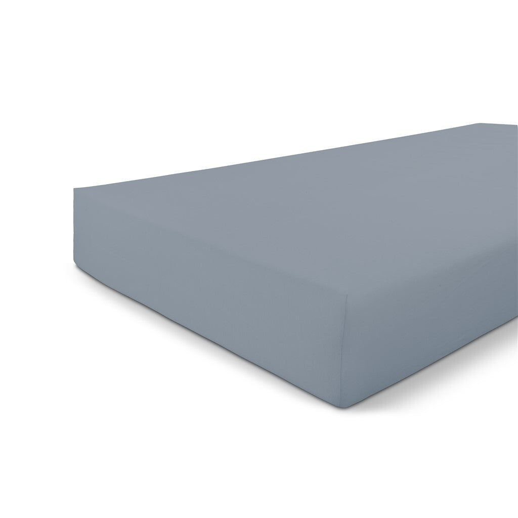 Byrklund - Hoeslaken Jersey - 140x200 cm - Blauw