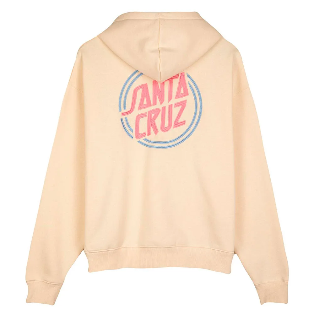 Santa Cruz Check alt dot center hoodie