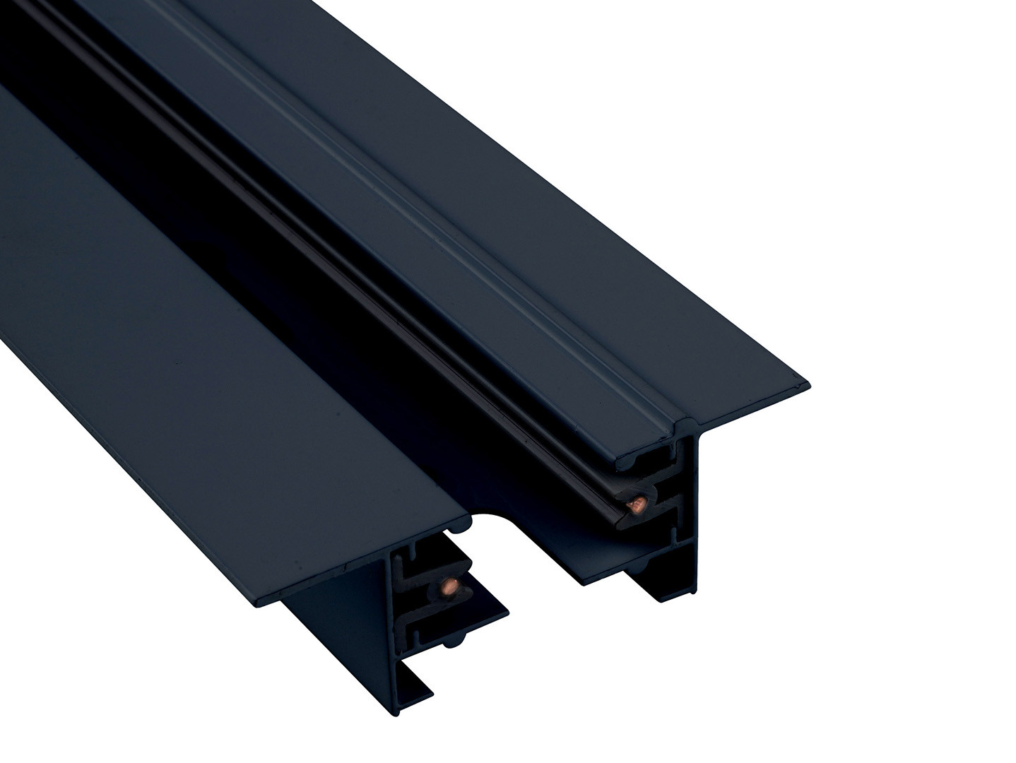 Szynoprzewód Profile Recessed Track czarny