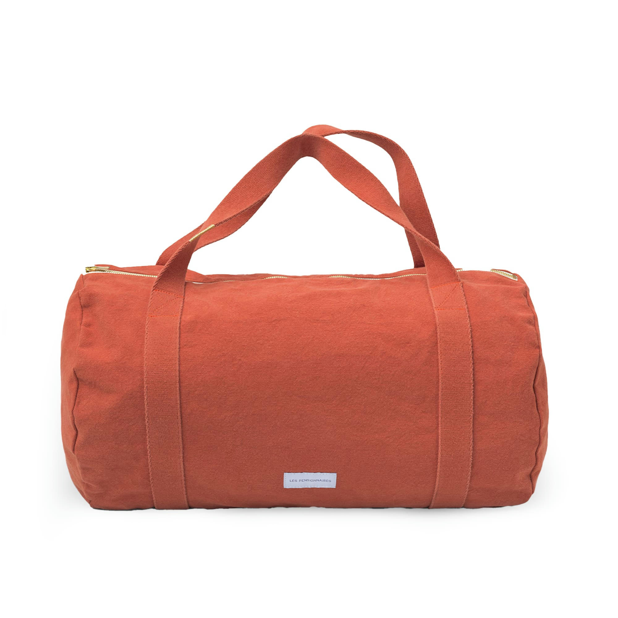 - Sac bowling en toile de coton bio orange flamboyant