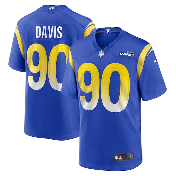 Tyler Davis Los Angeles Rams Nike Team Game Jersey -  Royal