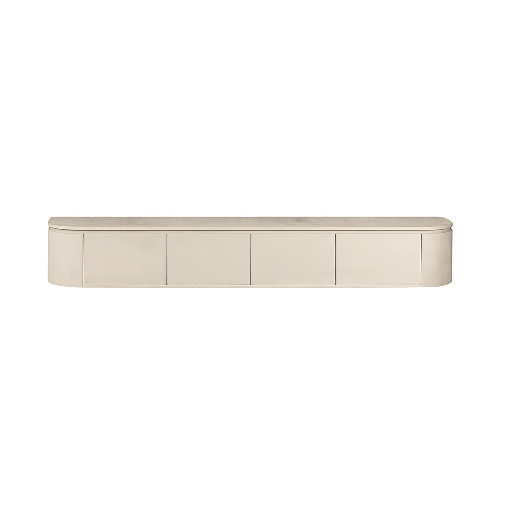 Starfurn Tv-meubel Excellent - Zandkleur Hout - 200x35x30cm