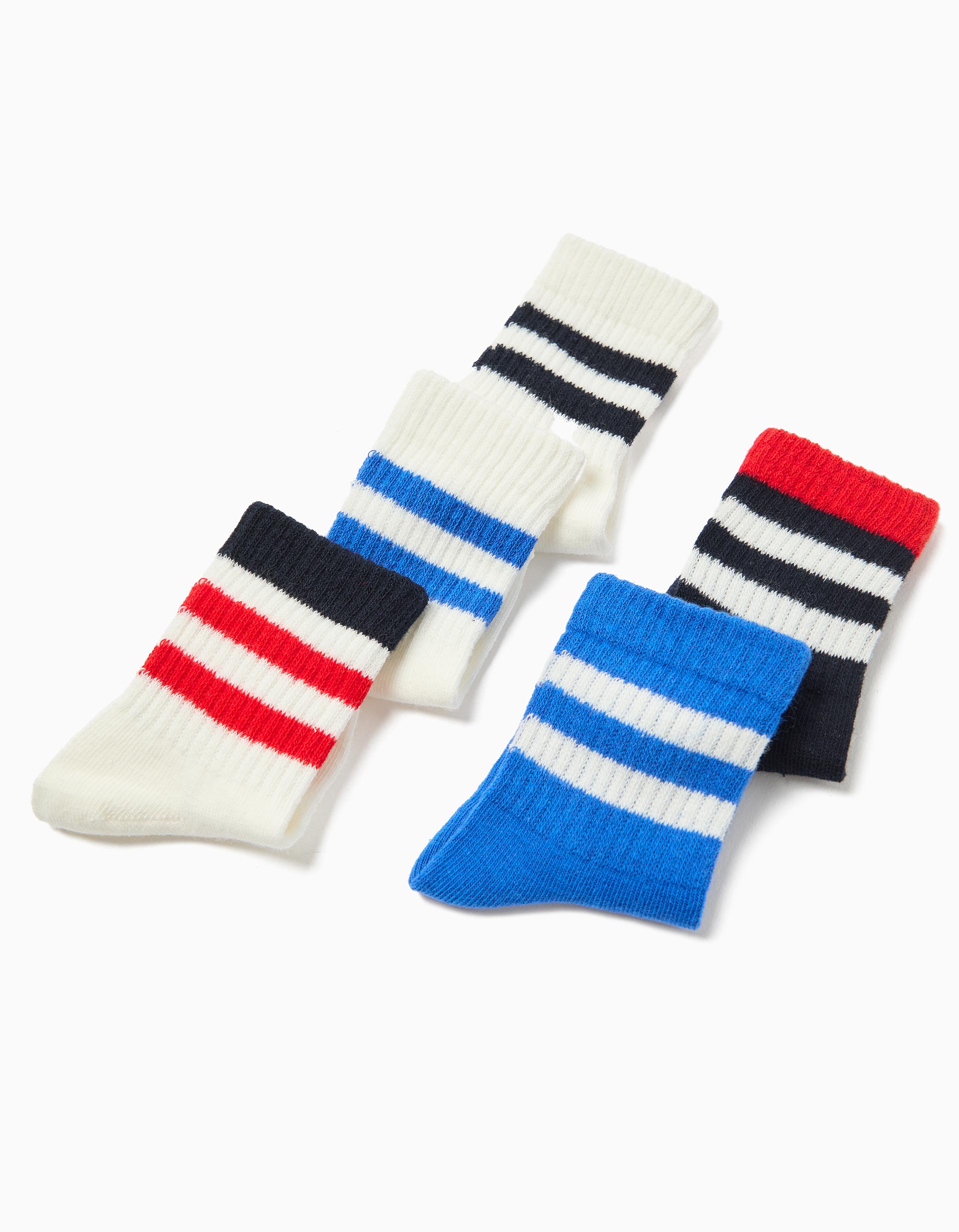 Pack 5 Pares de Meias, Menino, Multicor