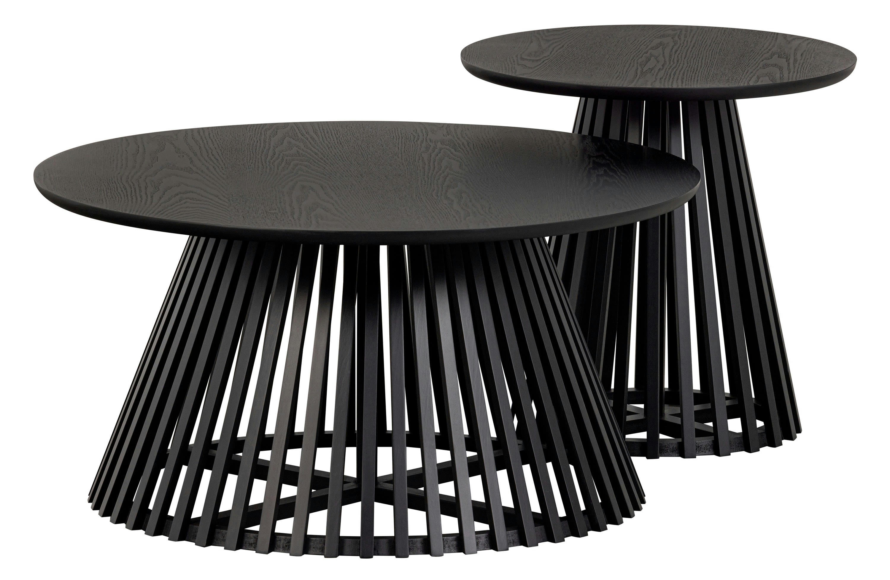 SLATS - Table d'appoint en bois noir