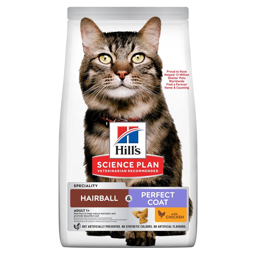 Hill's Science Plan Hairball & Perfect Coat Adult Chicken