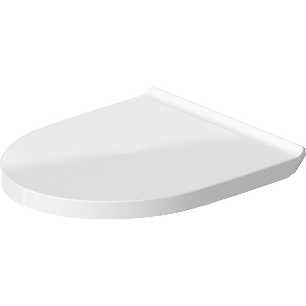 Duravit No.1 Abattant WC Blanc avec frein de chute et charnière en inox - 0020790000