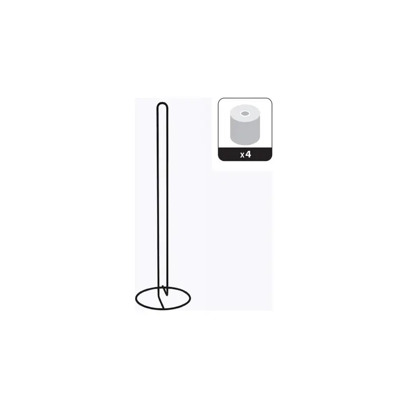 Toilettenpapierhalter Stock