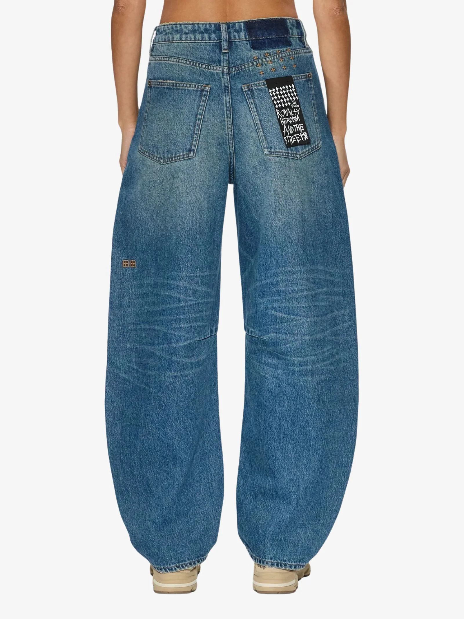Barrel Jean Texas Blue