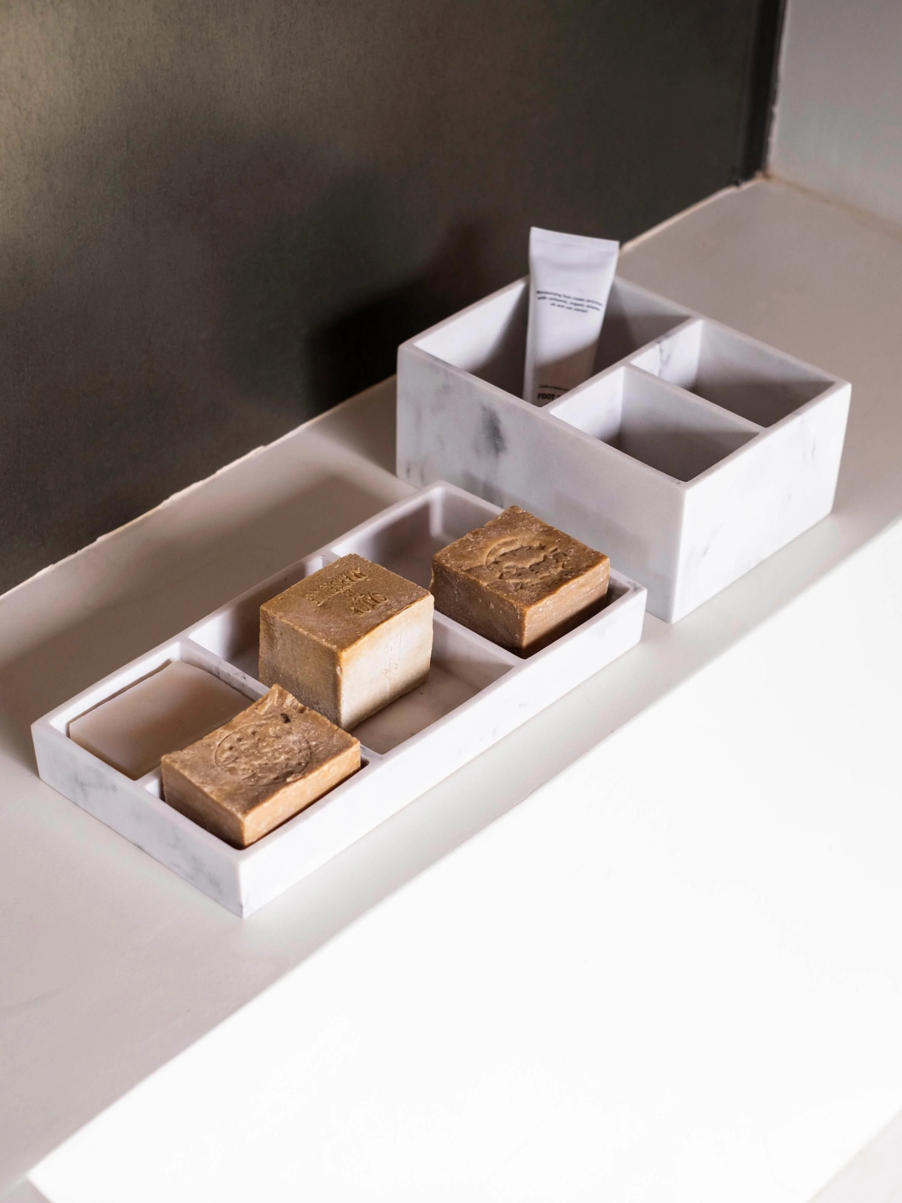 Kosmetik-Organizer Karla in Marmor-Optik