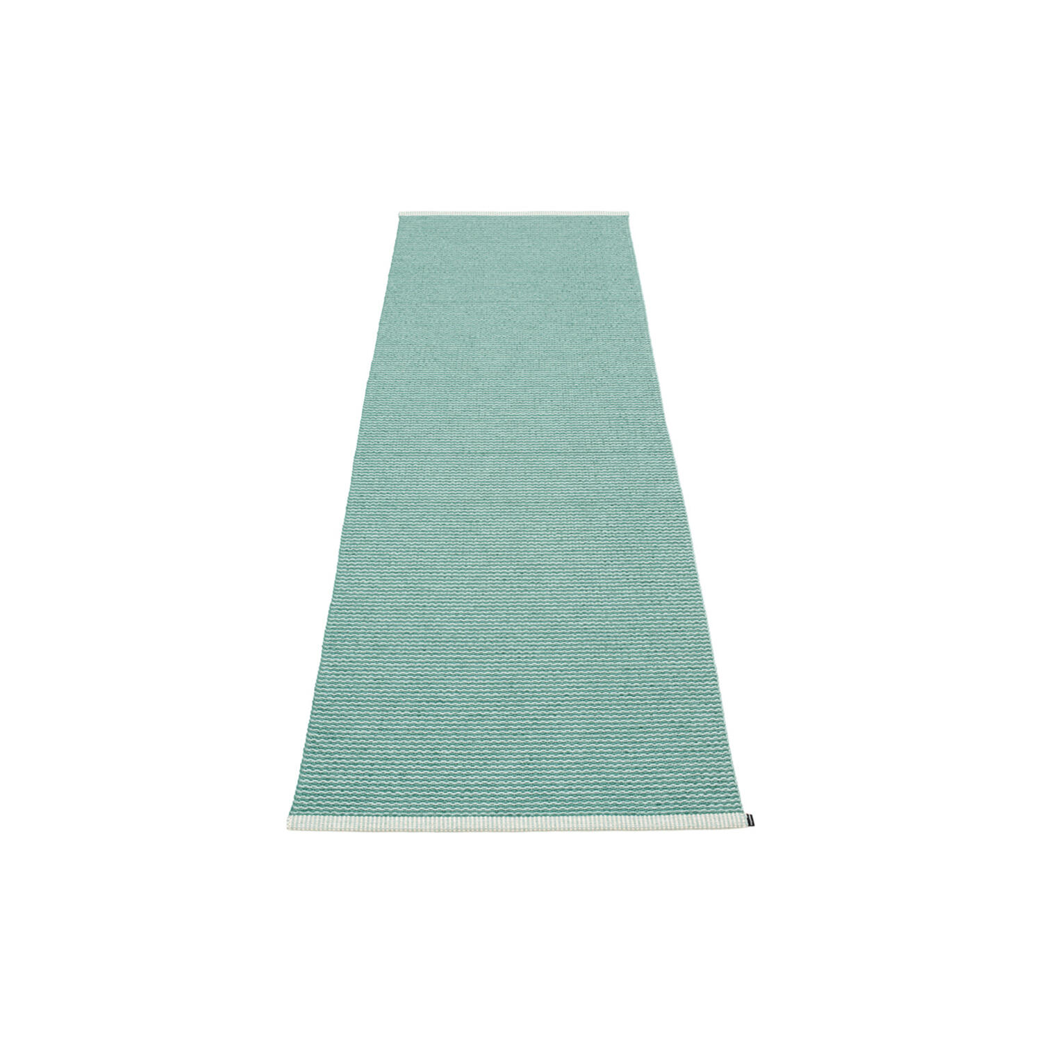 Mono gulvløber, jade/pale turquoise