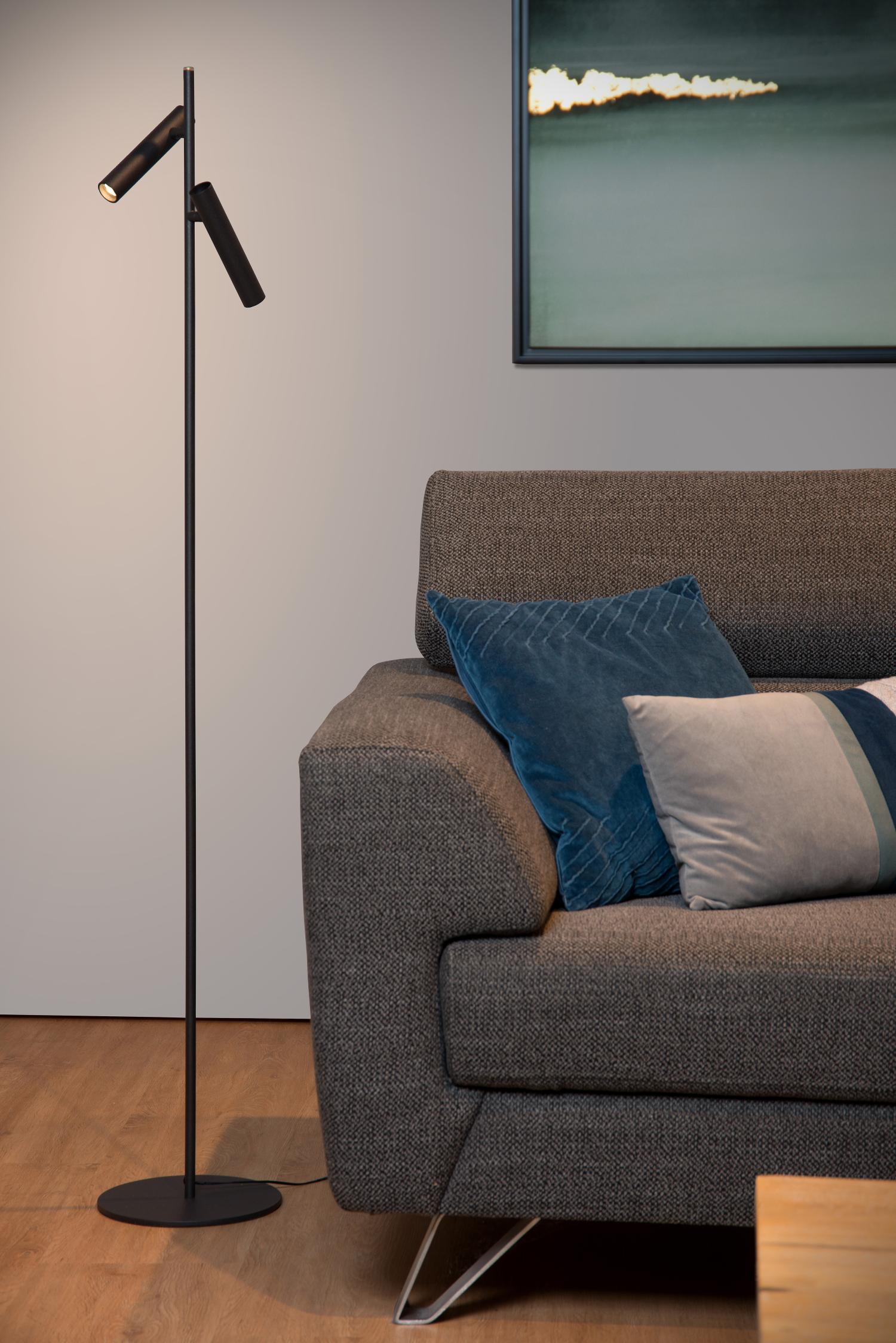 Lucide leeslamp PHILON - Geïntegreerde LED - Zwart