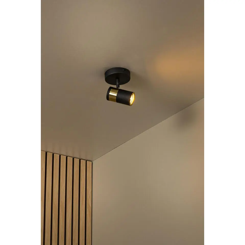 Lucide GORIK Plafondspot - Zwart