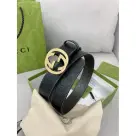 Gucci Cowhide Embossed Pure Steel 35MM