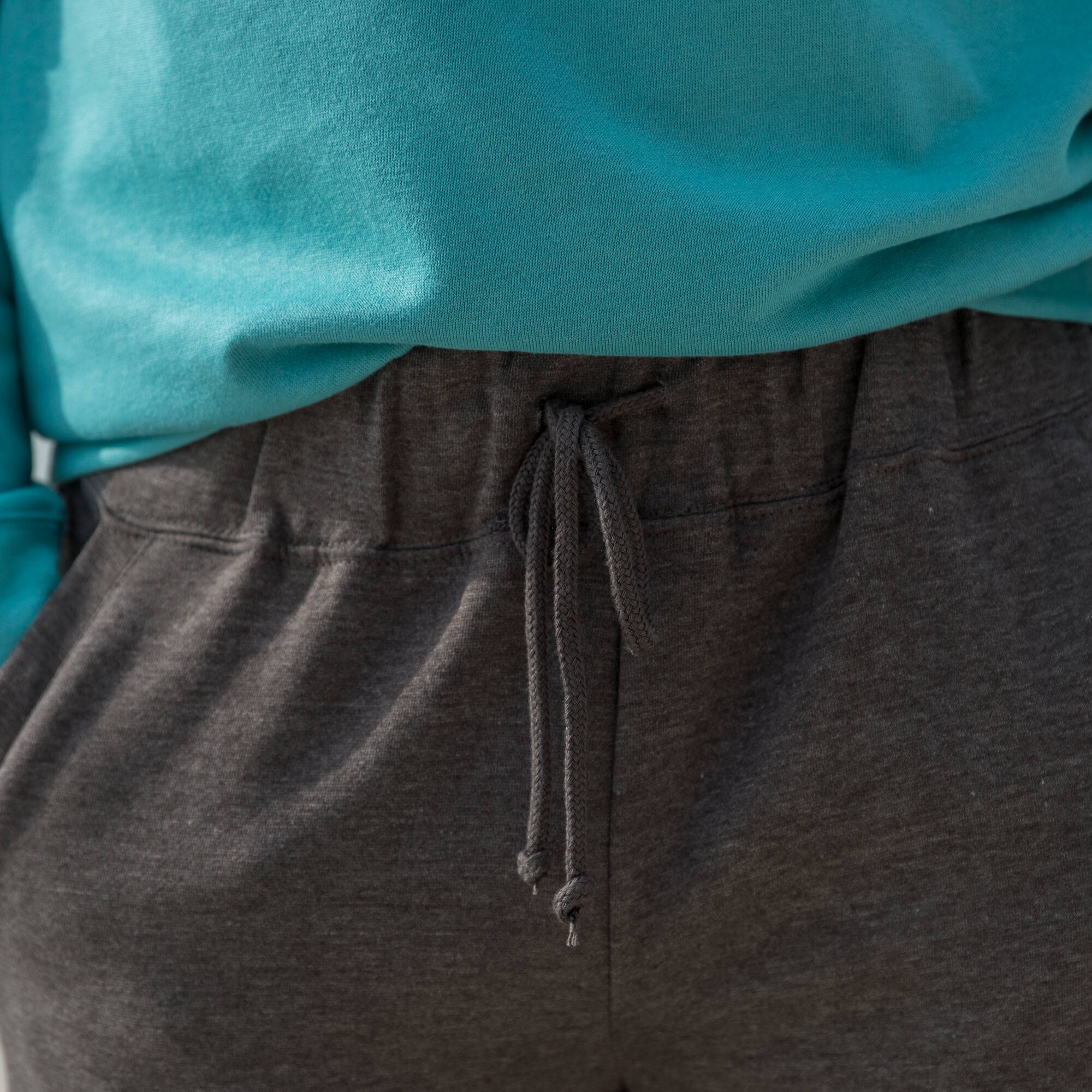 Pantalon jogging molleton bas droits