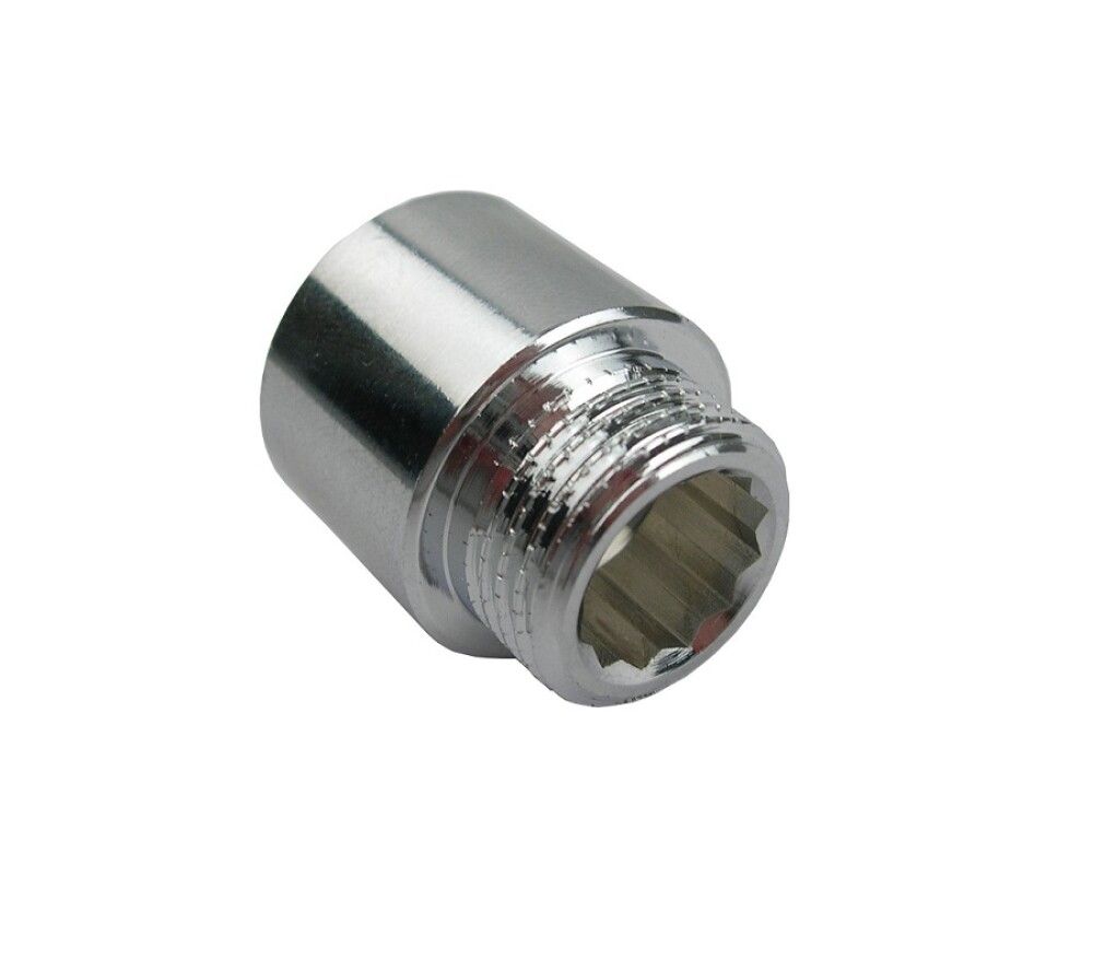 FORLENGERRØR 30MM 1/2" FORKROMMET