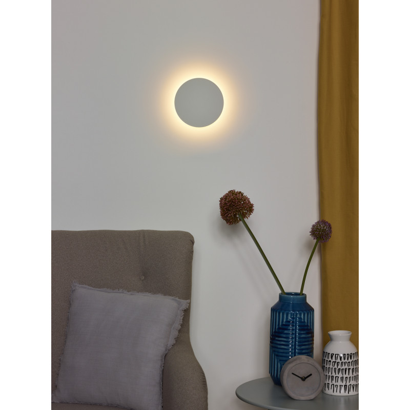 Applique LED Eklyps blanche Ø 15 cm 6 W LUCIDE