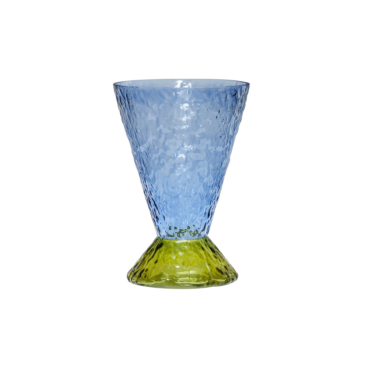 Hübsch vaas Abyss - glas - ø20xh29cm