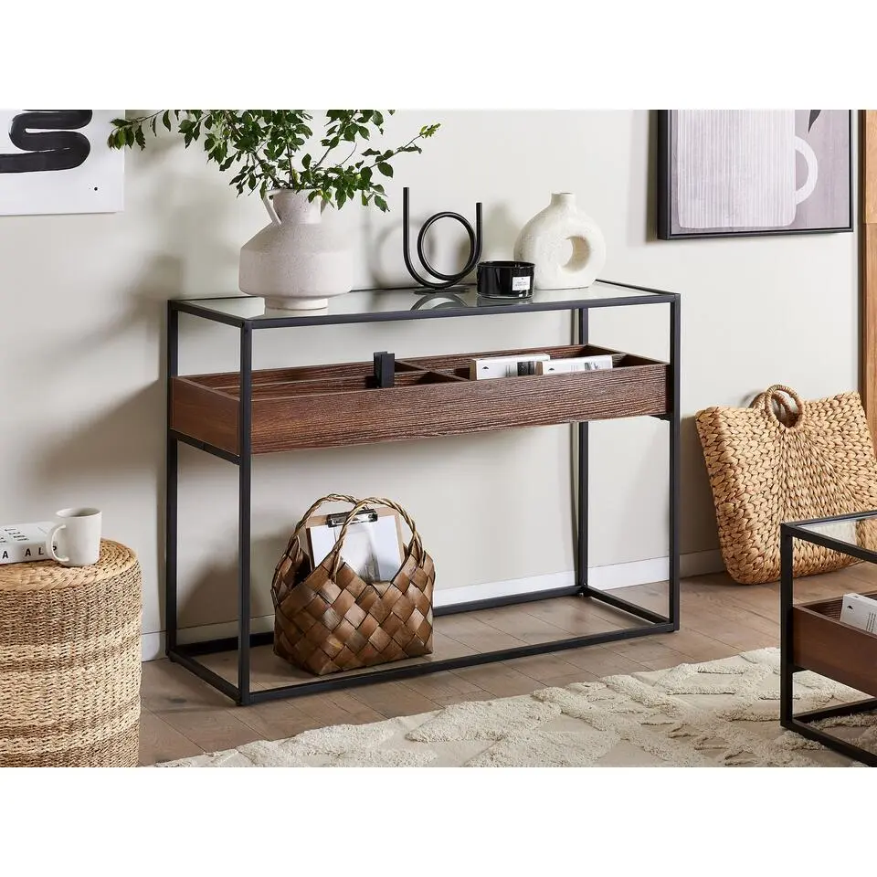 WACO - Consoletafel - Zwart - Metaal