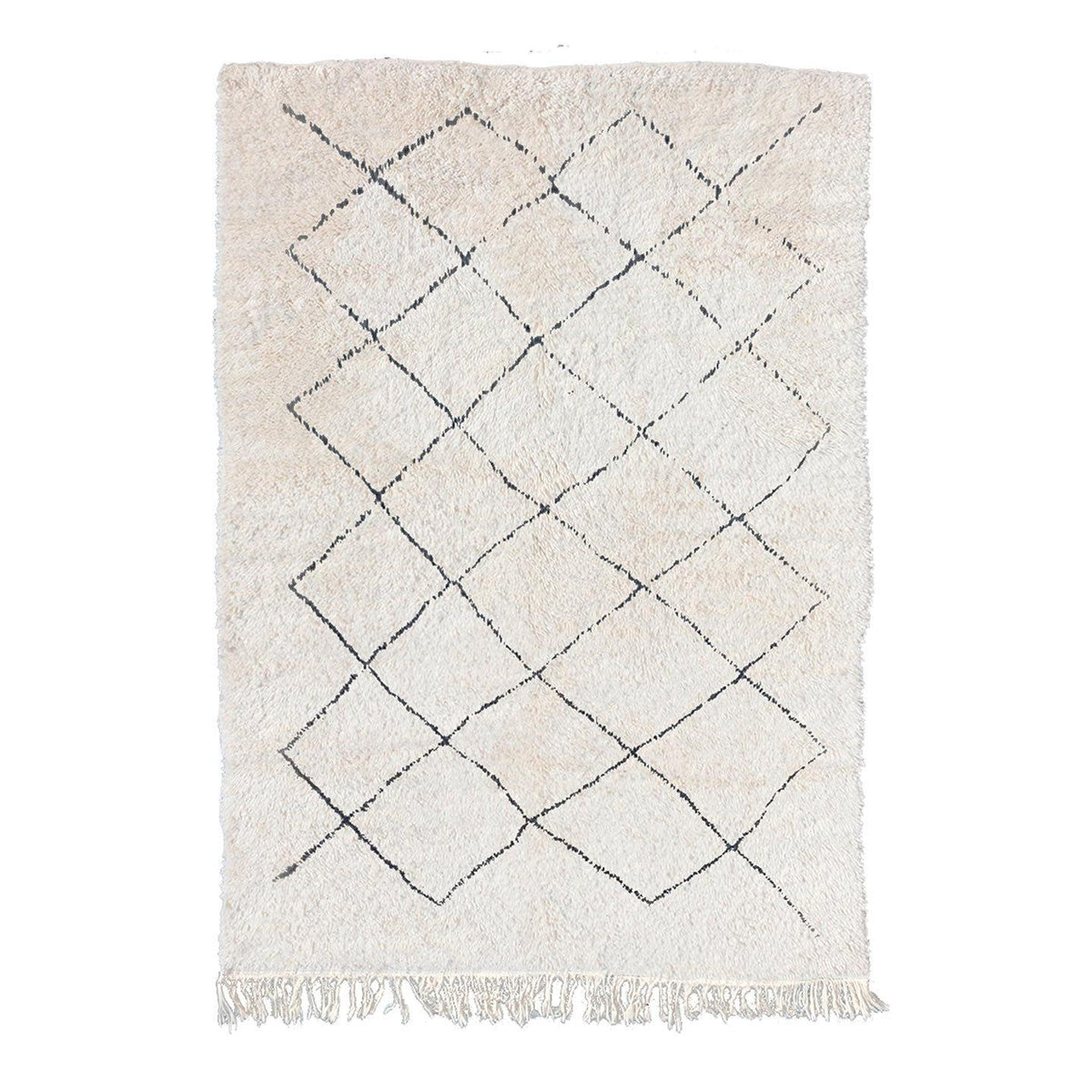 AFK Living vloerkleed Berber - handgemaakt - Wol - 140 cm x 200 cm