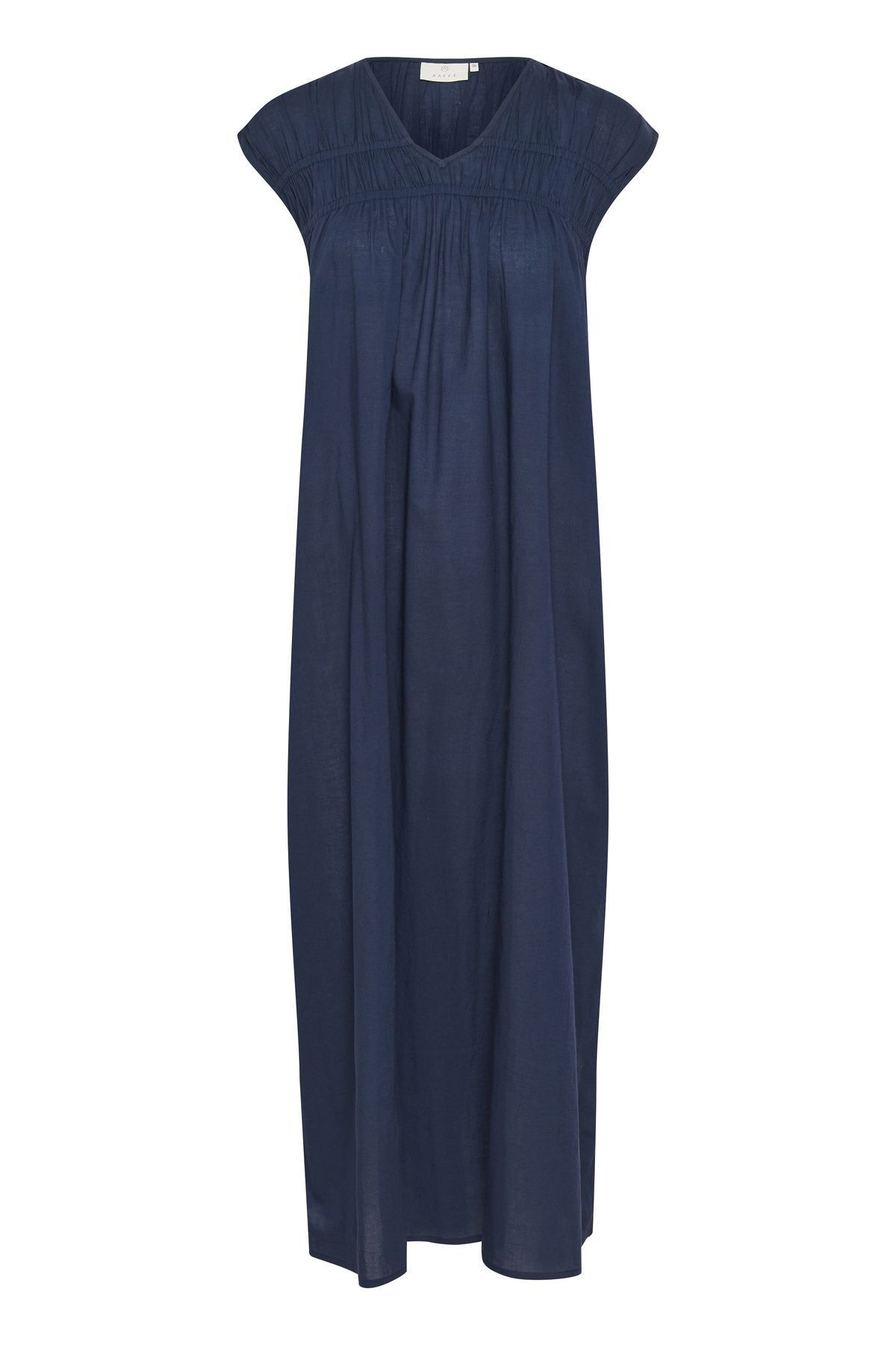 Kaffe KAthua V-Neck Cap Sleeve Midi Dress
