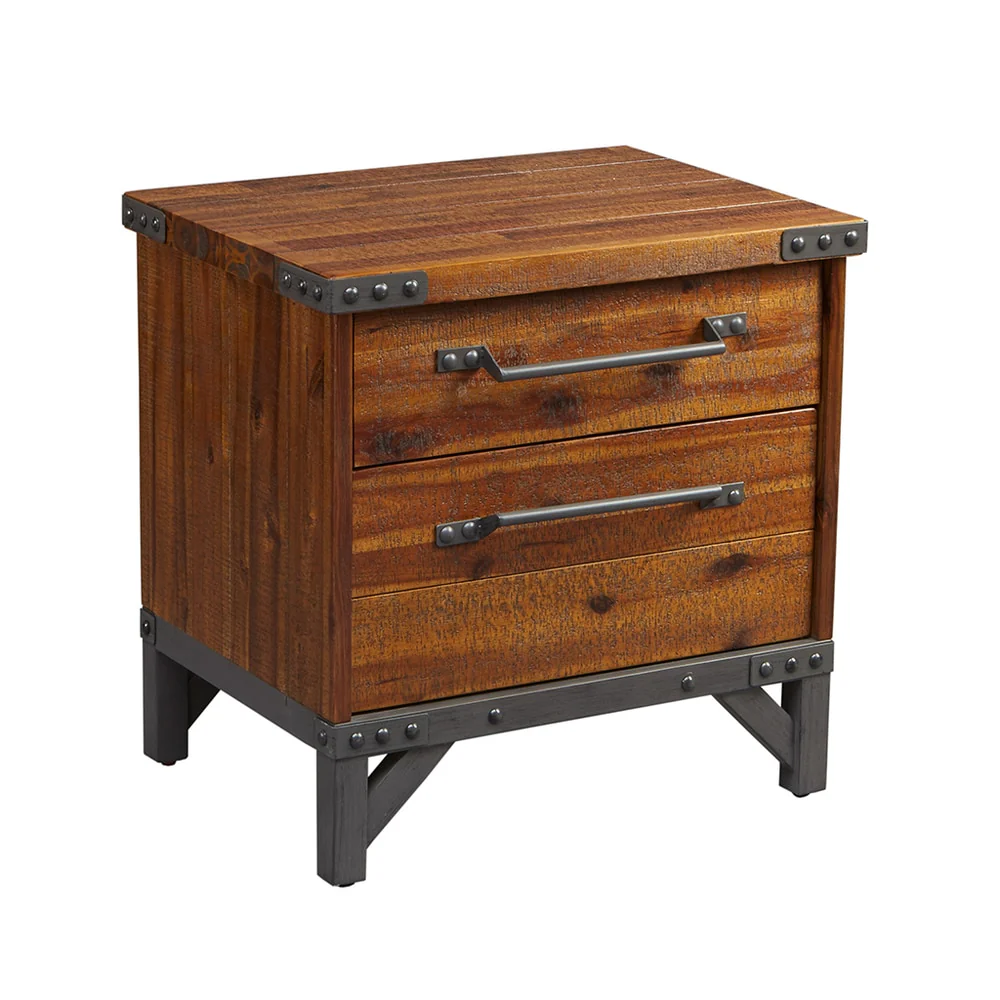 Carbon Loft Hader Amber Nightstand