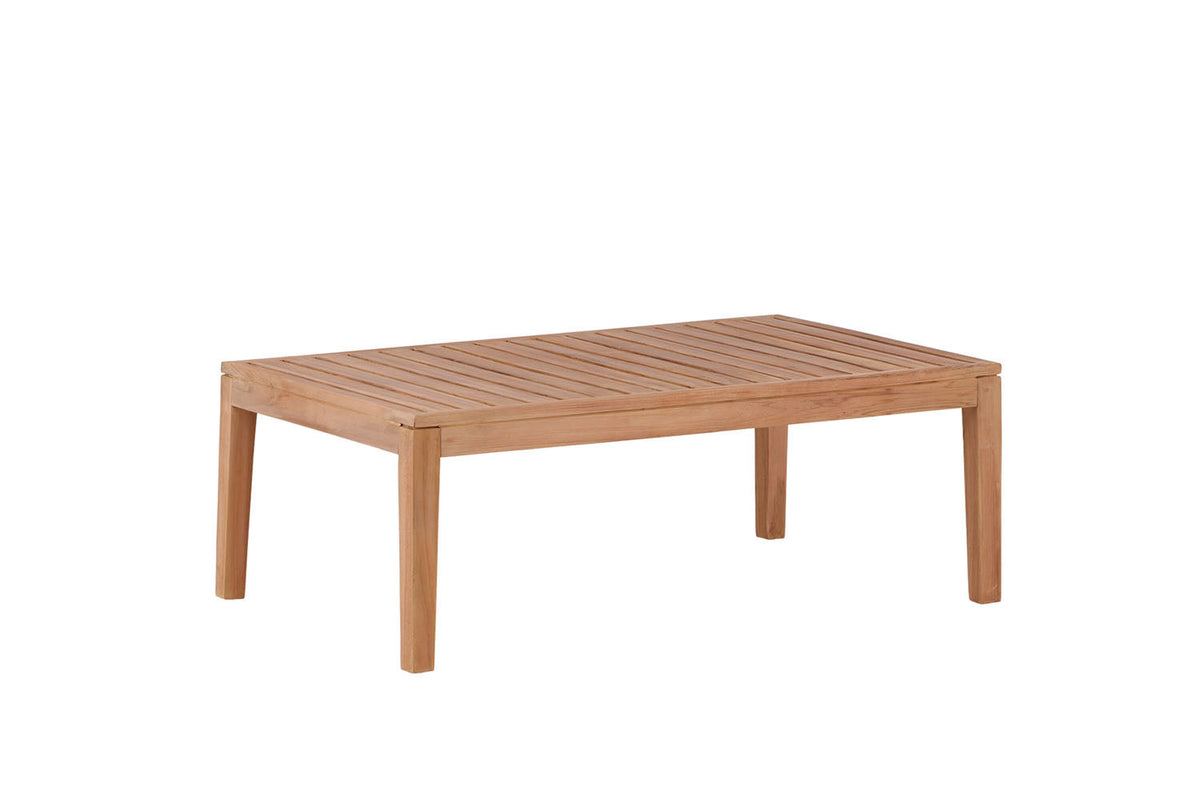 Rebellenclub Tuin Salontafel Zestin - 110 x 70cm - Naturel Hout