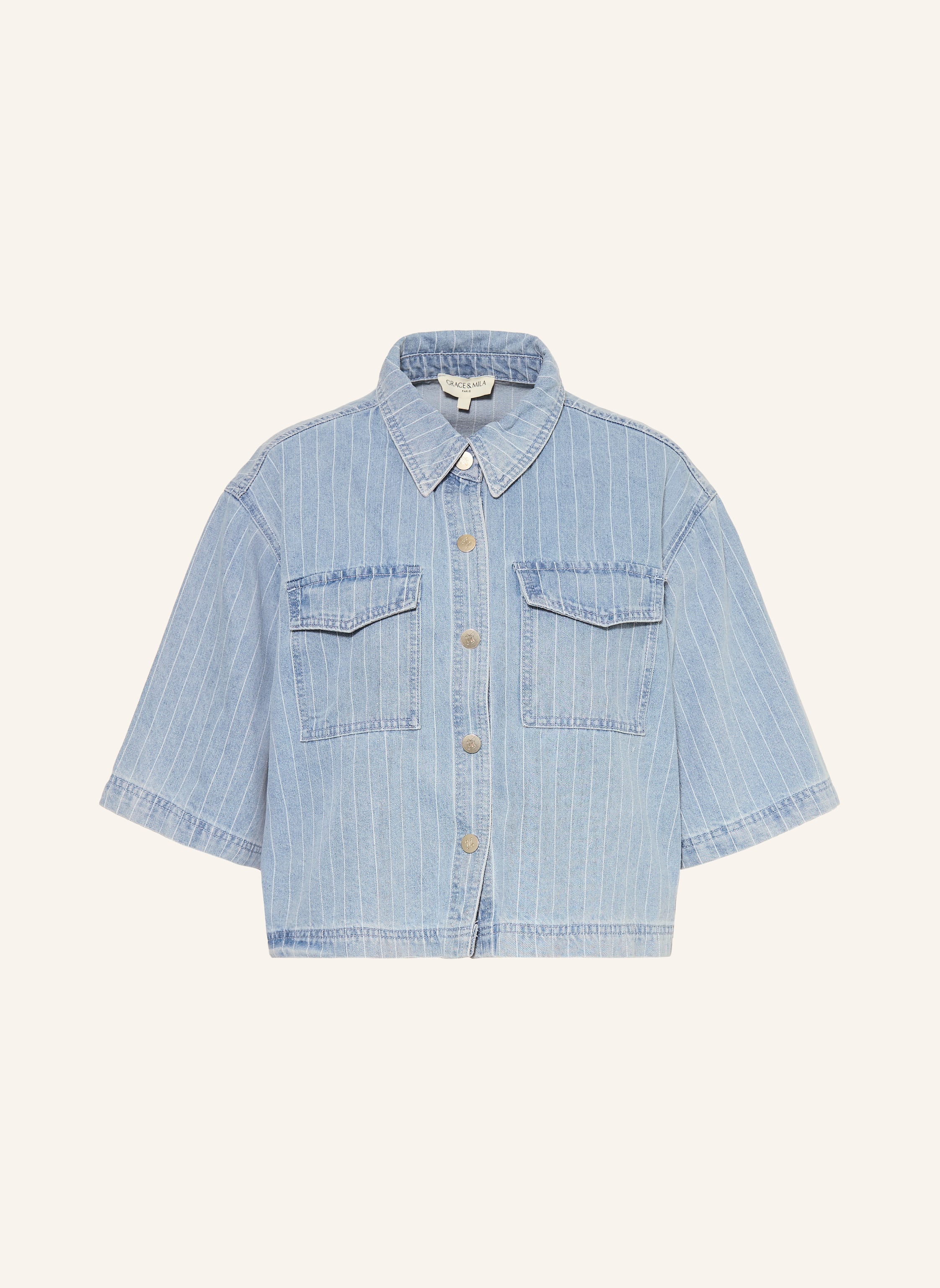 GRACE & MILA Jeansbluse VITA