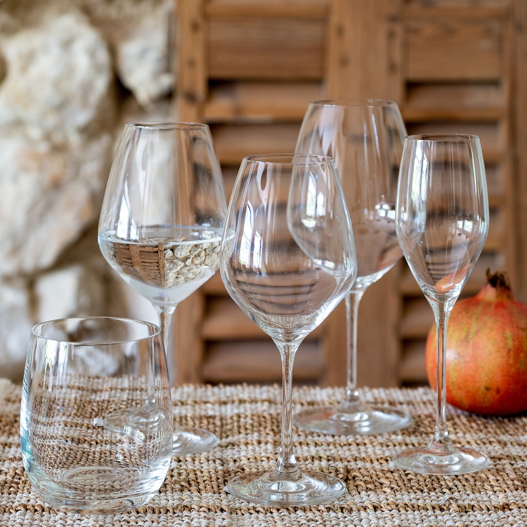 FAVOURITE - Service de verres en cristallin - transparent