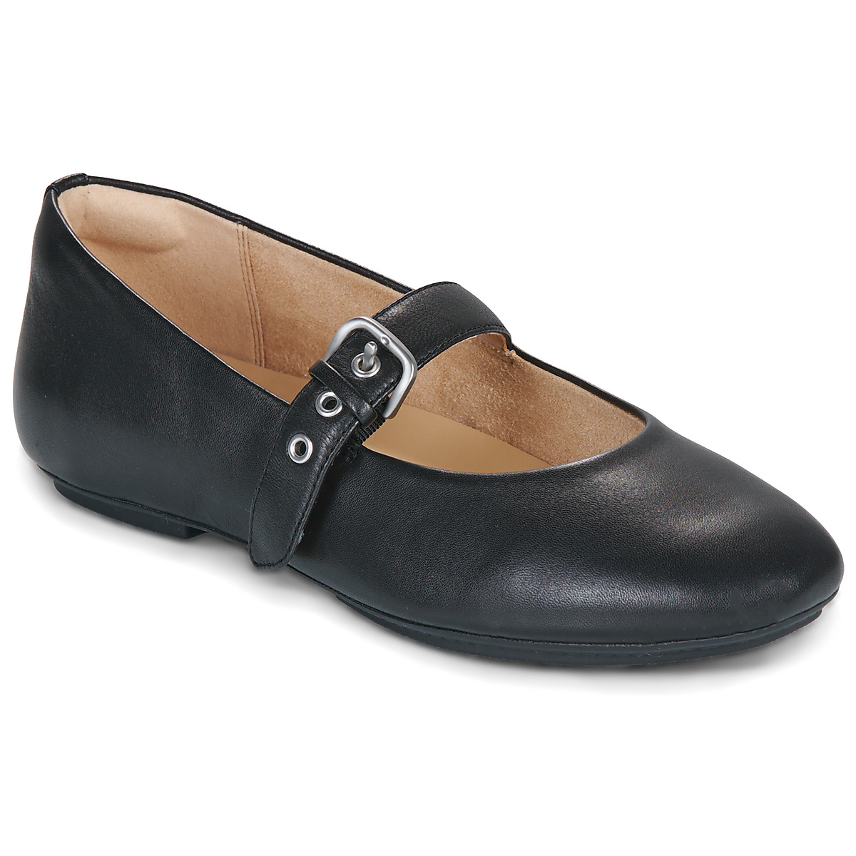 FitFlop - DELICATO LEATHER MARY JANES - Black
