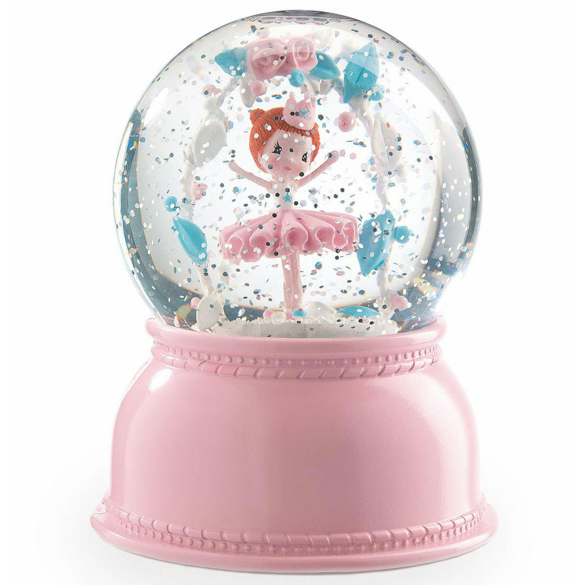 - Veilleuse-boule à neige ballerine