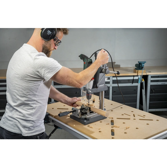 Bohrständer »PRO«, BxHxL: 30,3 x 56,5 x 30,7 cm, 130 mm Ausladung, 80 mm Hub