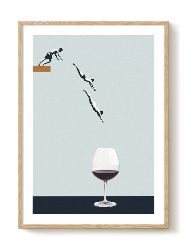 Maarten Léon - your best friends forget you get old - PSTR studio Kunst Poster